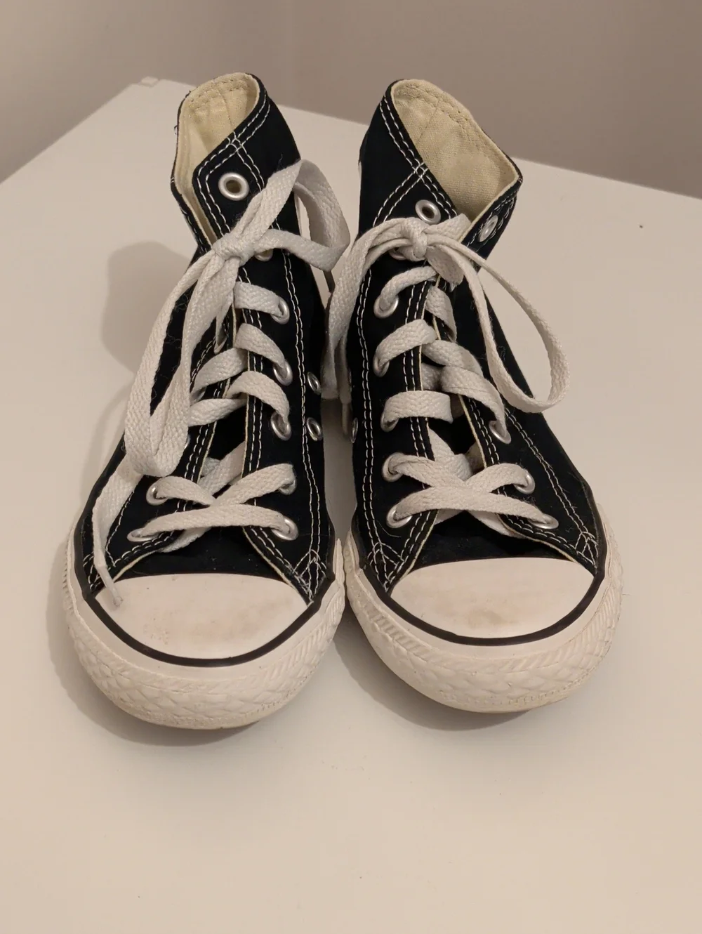 Black Converse High-Top Sneakers
